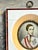 Vintage Hand-Painted Portrait Miniature For Sale In West Palm - Image 6 of 12