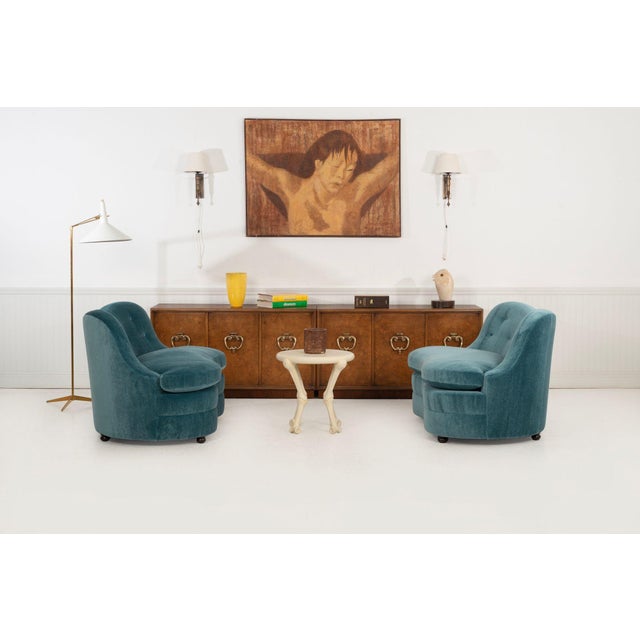 John Dickinson Rare “Bone” Cigarette Table, 1977 Rare and sculptural cigarette side table designed by John Dickinson,...