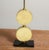 Mid-Century Modern Sculptural Mid-Century Modern Brass Disc Lamps - a Pair For Sale - Image 3 of 10