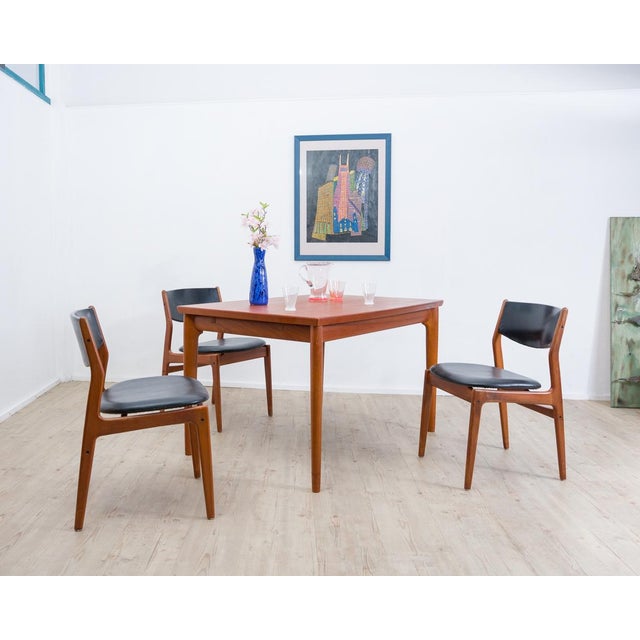 Teak Dining Table by Grete Jalk for Glostrup, Denmark, 1960s For Sale - Image 3 of 14