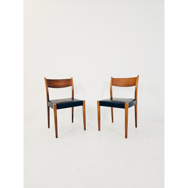Set of Danish Teak Dining Chairs by Poul Volther & Frem Röjle, 1960s For Sale - Image 3 of 11