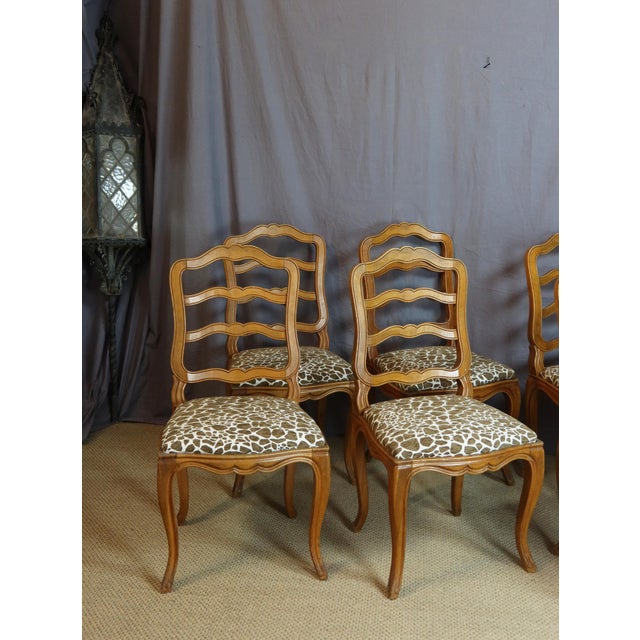 Louis XV Style Chairs, 1950s, Set of 8 For Sale - Image 6 of 13