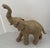 Folk Art Vintage Handcrafted Burlap Elephant Sculpture | Bohemian Folk Art Safari Decor For Sale - Image 3 of 11