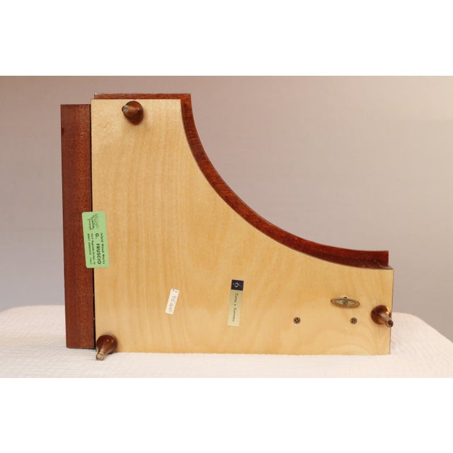 1950s 1950s Large Italian Floral Marquetry Inlaid Wood Piano Shaped Music Jewelry Box - Plays "Torna a Surriento" For Sale - Image 5 of 15