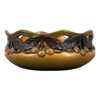 Ceramic Fruit Bowl by Karen Hagen for P. Ipsens Enke, 1890s For Sale