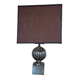 French Mid Century Table Lamp For Sale