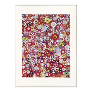 Takashi Murakami, an Homage to Monopink 1960 E (Framed Hand Signed Lithograph), 2020