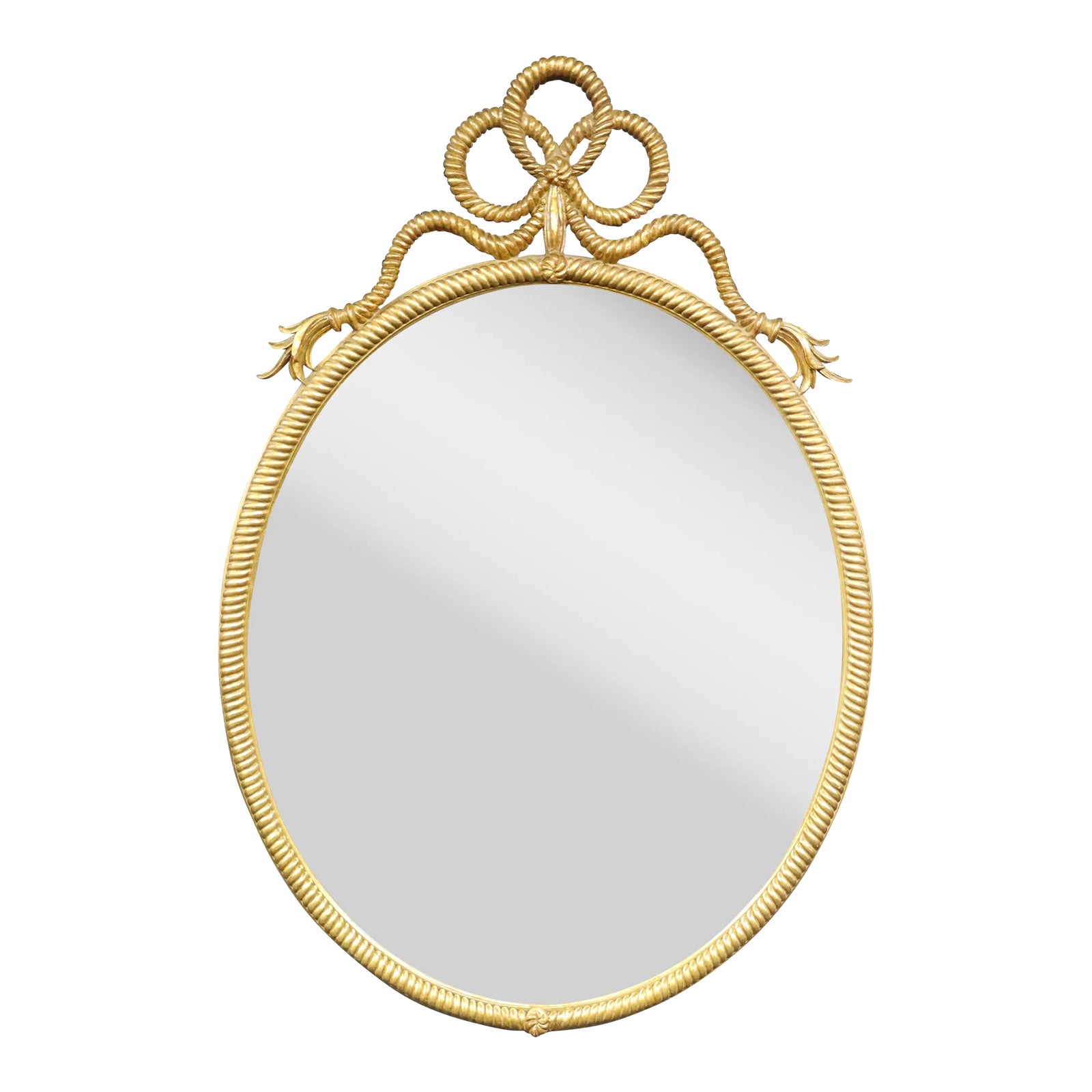 Carver's Guild Rope Mirror | Chairish