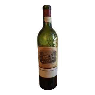 Vintage Empty 1945 Château Lafite-Rothschild Wine Bottle - 1976 Heublein Auction Provenance For Sale