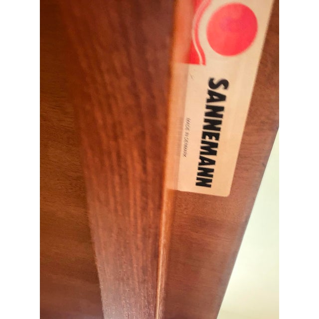 Brown 1970s Danish Modern Teak Console Table by Sannemanns Møbelfabrik For Sale - Image 8 of 12