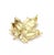 This is an authentic brooch by Tiffany & Co. Forged from 18k yellow gold with a fine textured and polished finish, it...