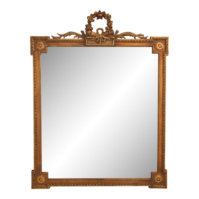 Friedman Brothers French Style Giltwood Wall Mirror For Sale