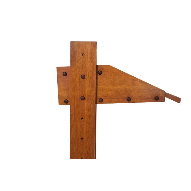 Danish Modern Teak Mid-Century Standing Desk For Sale - Image 10 of 17