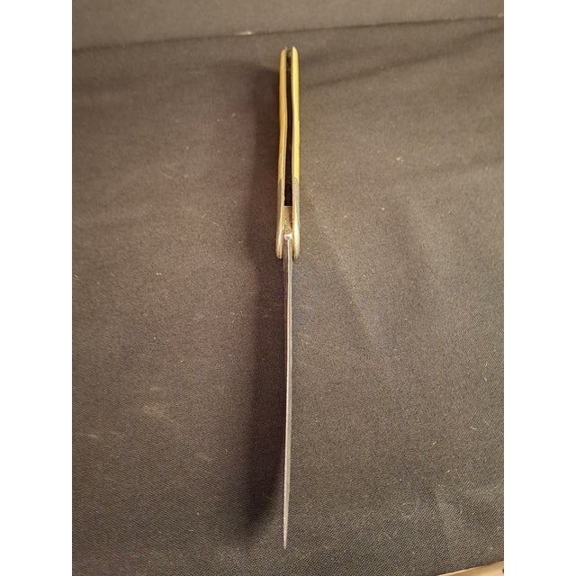Rare Antique 1920s Judaica Folding Challah Knife Shabbat Kodesh Celluloid Czech For Sale - Image 17 of 17