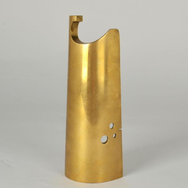 Brass Sculpture of Abstract Figure, 1970s For Sale - Image 3 of 8