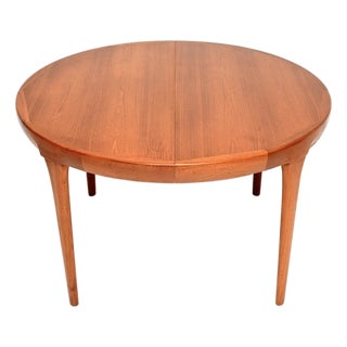 Vintage Danish Teak Extending Dining Table from IB Kofod Larsen, 1960s For Sale