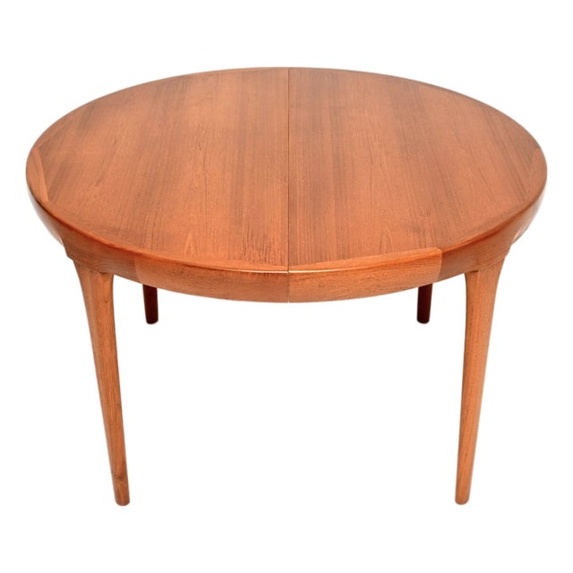 Vintage Danish Teak Extending Dining Table from IB Kofod Larsen, 1960s For Sale