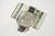 Make a powerful impression with this bold and beautifully crafted antique sterling silver money clip, featuring an...