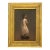 Miniature Léon Bonnat “Roman Girl at a Fountain” Portrait Print in Gilt Frame For Sale