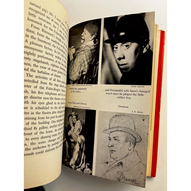 Paper 1955 Folies Bergere Paul Derval Book For Sale - Image 7 of 13