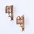 Gold Mid-Century Rattan Lantern Sconces by Louis Sognot, 1960s, Set of 2 For Sale - Image 8 of 13