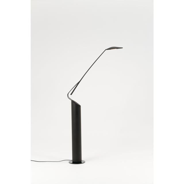 Italian Dove Floor Lamp attributed to Mario Barbaglia & Marco Colombo for Italiana Luce, Italy, 1980s For Sale - Image 9 of 18