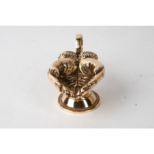 Vintage Cast Bronze Ashtray, 1950s For Sale - Image 6 of 9