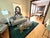 Hefty mid-century marble/alabaster floor lamp from The Marbro Lamp Company. Wiring has not been replaced but is in good...