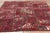 Red Mid 20th Century Vintage Persian Patchwork Rug, 04'03 X 05'04 For Sale - Image 8 of 10