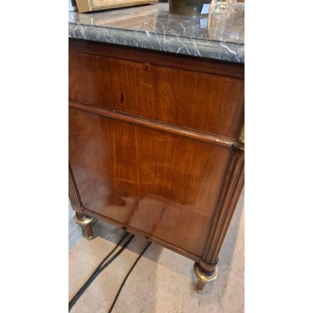 Wood Louis XVI Chest of Drawers For Sale - Image 7 of 9