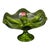Avocado Vintage Mid-Century Modern Viking Glass Avocado Green Ruffled Edge Pedestal Compote Bowl For Sale - Image 8 of 8