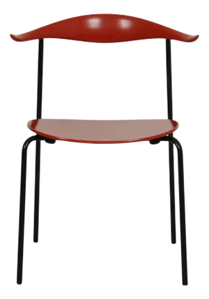 Red CH88 Chair by Hans Wegner