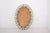 1930s Art Deco Oval Brass Mirror from Maison Moderna, 1930s For Sale - Image 5 of 6