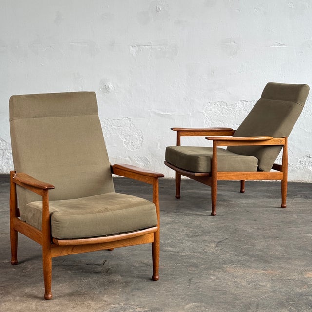 Manhattan Reclining Lounge Chairs by George Fejer for Guy Rogers, 1967, Set of 2 For Sale - Image 13 of 13
