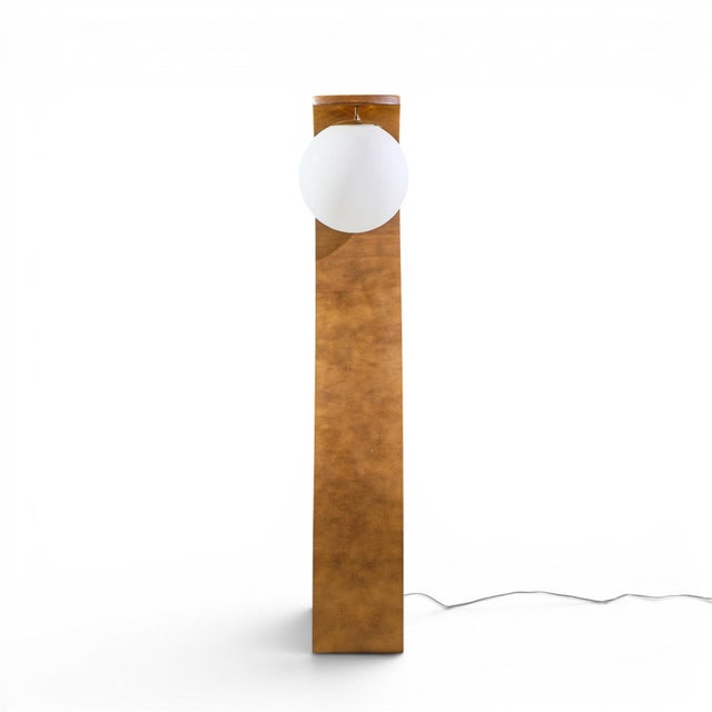Jack Haywood for Modeline Mid Century Serpentine Floor Lamp This lamp measures: 11 wide x 16 deep x 58 inches high...