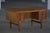 1950s Danish Freestanding Desk in Oak by Henning Kjærnulf, 1950s For Sale - Image 5 of 15