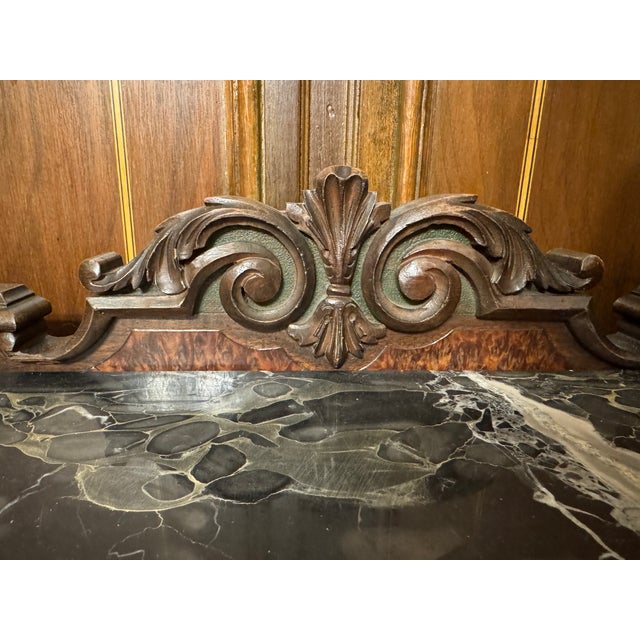 Early 20th Century Rockford Republic Furniture Co Demi-Lune Cabinet Credenza For Sale - Image 4 of 8