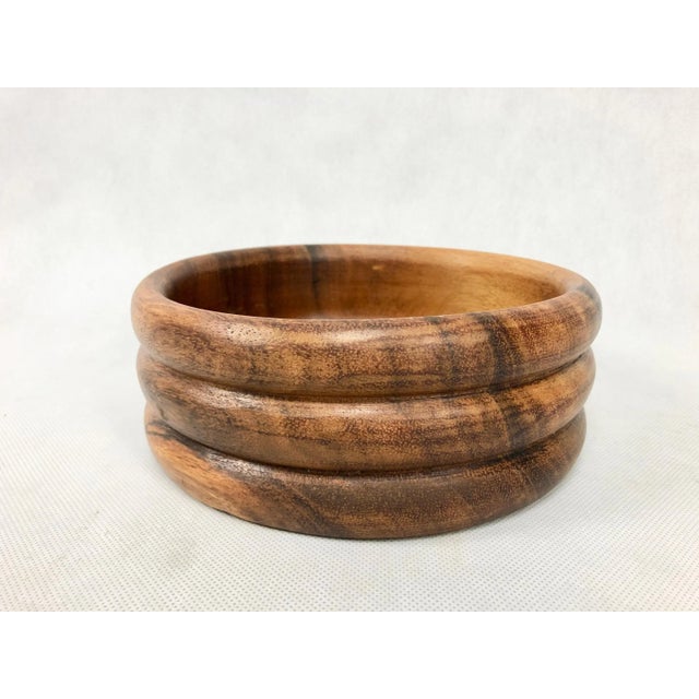 Mid-Century Danish Teak Bowl, 1960s For Sale - Image 6 of 10