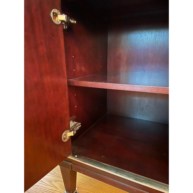 Baker Furniture Mahogany Sideboard #3430 by Barbara Barry For Sale In Chicago - Image 6 of 15