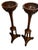 1930s Pair of Tall Art Deco Walnut and Ormolu Mounted Planters For Sale - Image 10 of 11