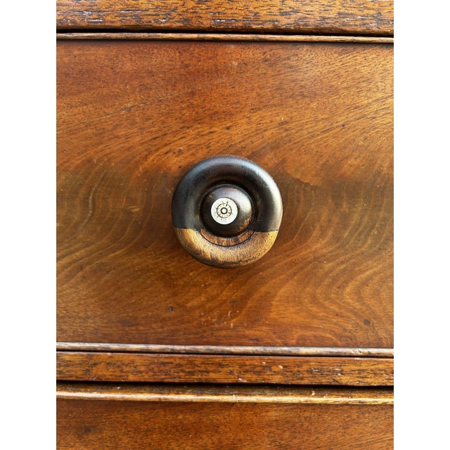 Large William IV Figured Mahogany Chest of Drawers, c1830s For Sale - Image 12 of 18