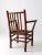 Antique Hickory Arm Chair For Sale - Image 4 of 12