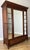 Antique French Carved Oak Mirrored 2-Drawer Armoire For Sale - Image 4 of 18
