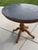 Gorgeous solid stone top on curved solid oak base. Beautifully maintained. Heirloom quality.