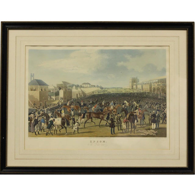 "Epsom: The Race Over" Aquatint For Sale