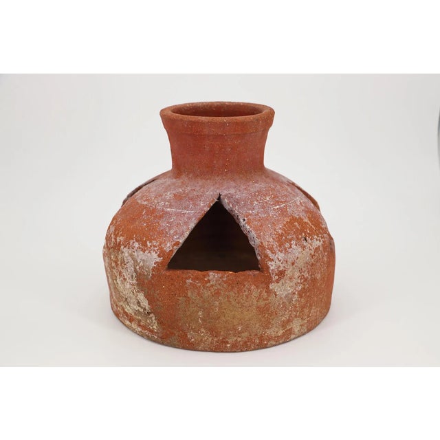 18th Century 18th Century Portuguese Baroque Terracotta Table Lantern For Sale - Image 5 of 12