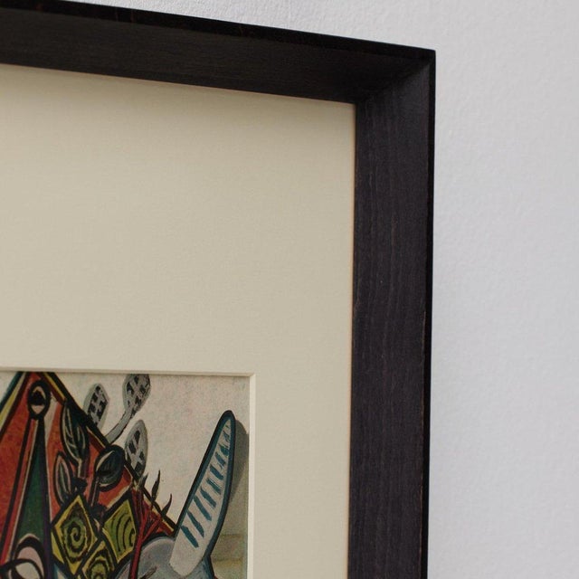 Black Pablo Picasso, Editions du Chêne Composition, 1943, Color Photograph, Framed For Sale - Image 8 of 15