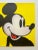 1980s Andy Warhol Vintage 1986 Limited Edition Myth Series Large Fine Art Lithograph Print " Mickey Mouse " 1981 For Sale - Image 5 of 12