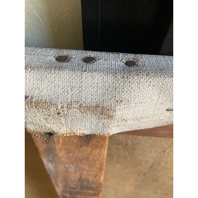 Gray Midcentury Abstract Expressionist Oil on Canvas For Sale - Image 8 of 13