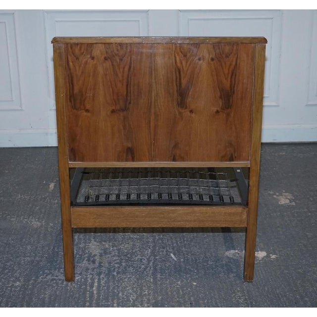 Art Deco Burr Walnut Single Bed For Sale - Image 14 of 17